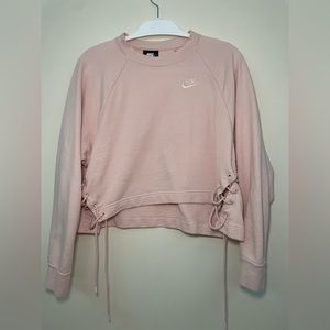 Pink Nike Crewneck